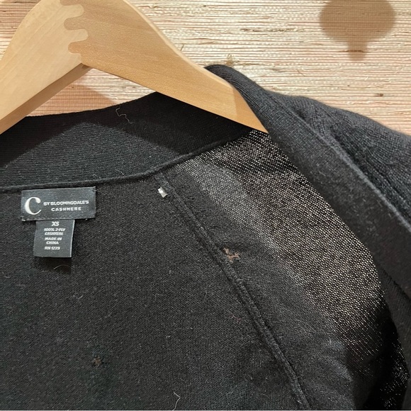 C by Bloomingdales Cashmere Cardigan - Picture 7 of 9